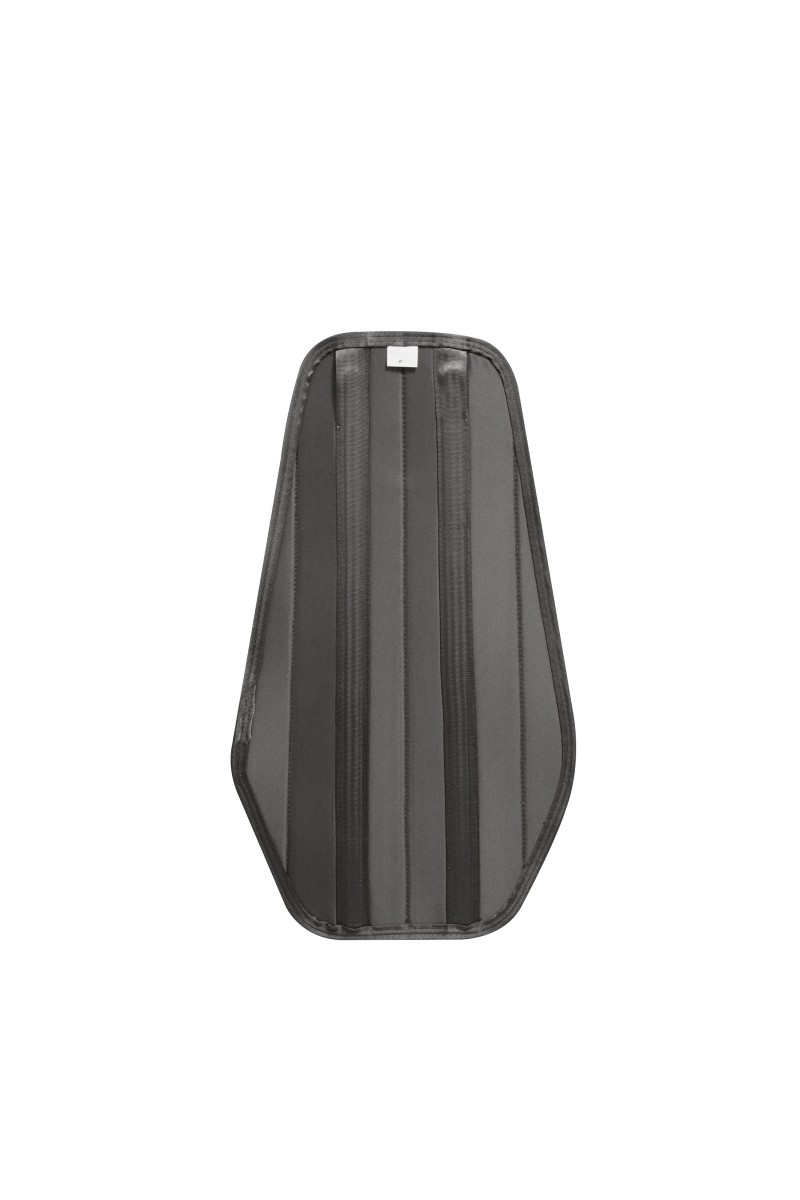 Removable, stays-reinforced headrest