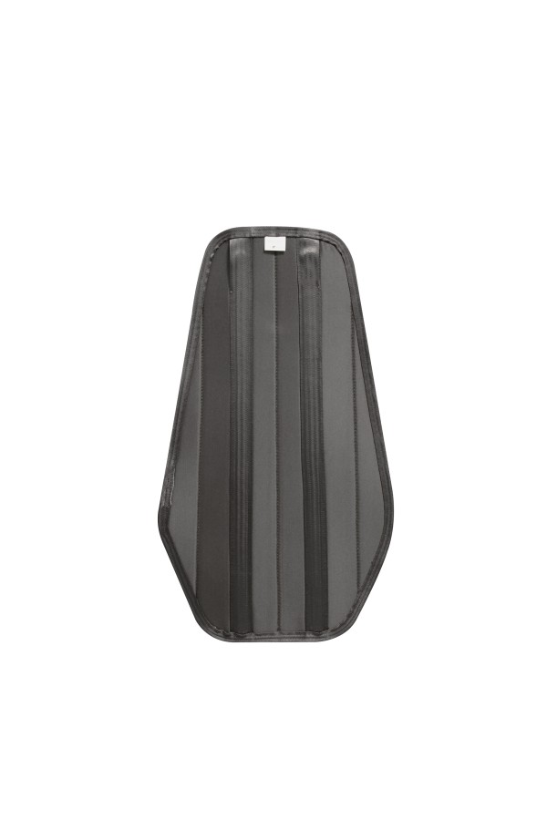 Removable, stays-reinforced headrest